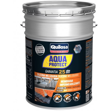 Silicona MS LIQUIDA QUILOSA AQUA PROTECT caja 2 ud 5 kg