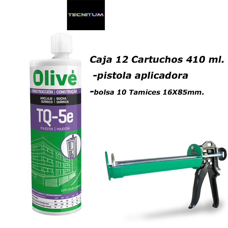 TQ-10S– Taco químico poliéster OLIVÉ