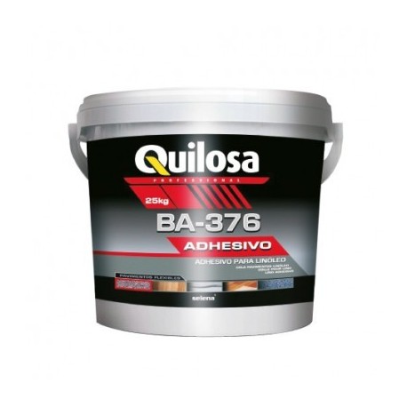 Adhesivo para PVC y linoleo QUILOSA BA-376 Cubo 20 Kg.